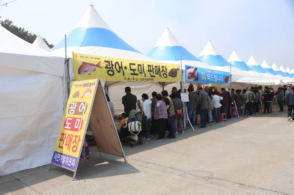 서천 자연산 광어 도미 축제 6