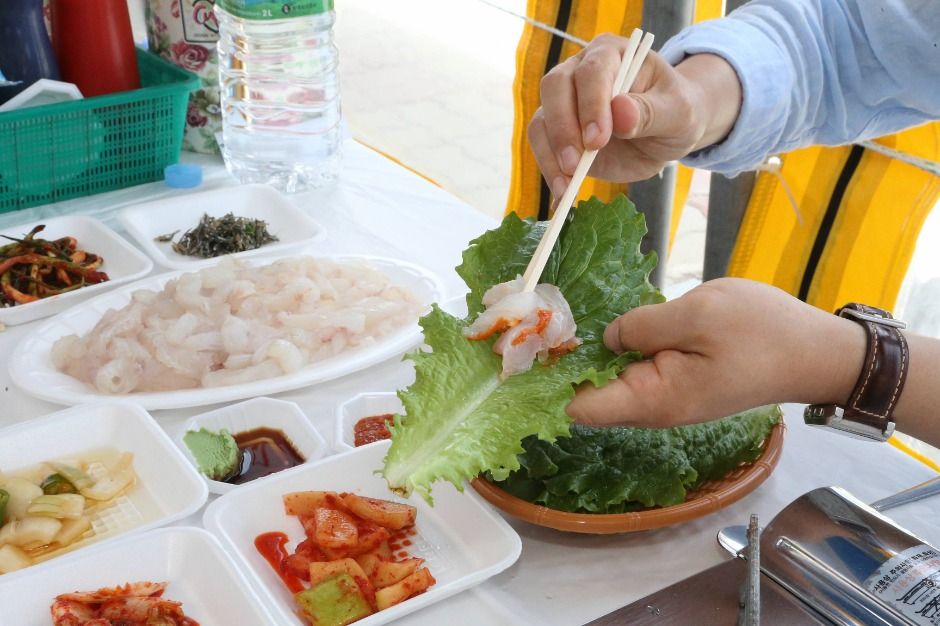 서천 자연산 광어 도미 축제 5
