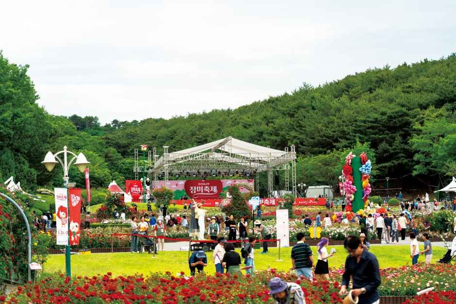 蔚山大公园玫瑰节