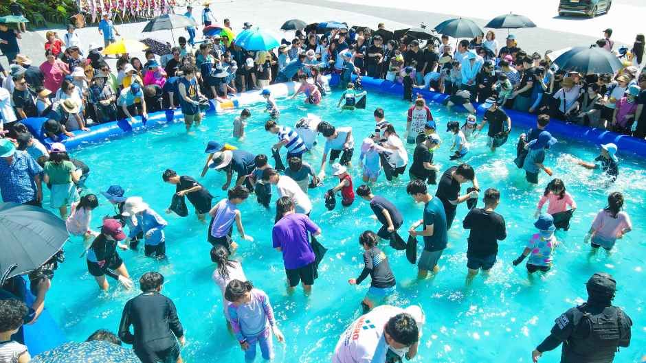 洪城南塘港大正エビ祭り 6