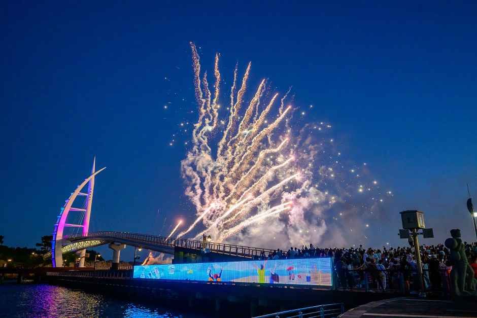 새연교 주말 문화공연 '금토금토 새연쇼' 2