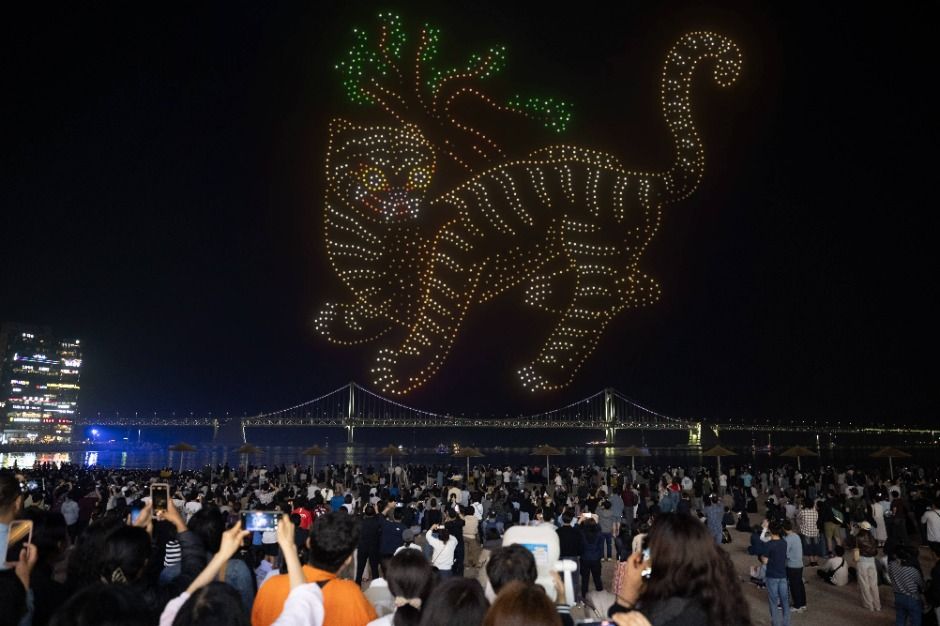 광안리 M(Marvelous) 드론 라이트쇼 8