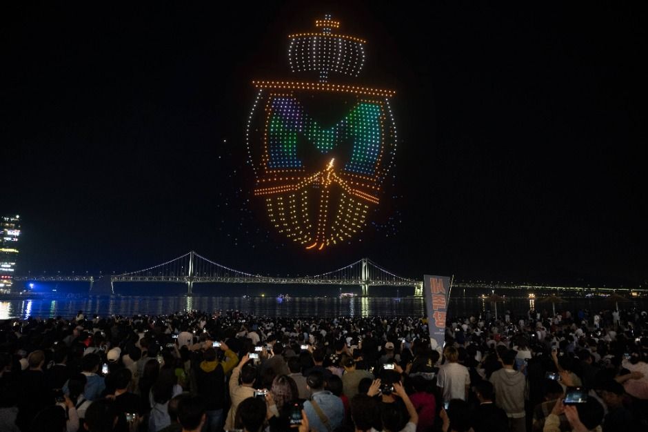 광안리 M(Marvelous) 드론 라이트쇼 9