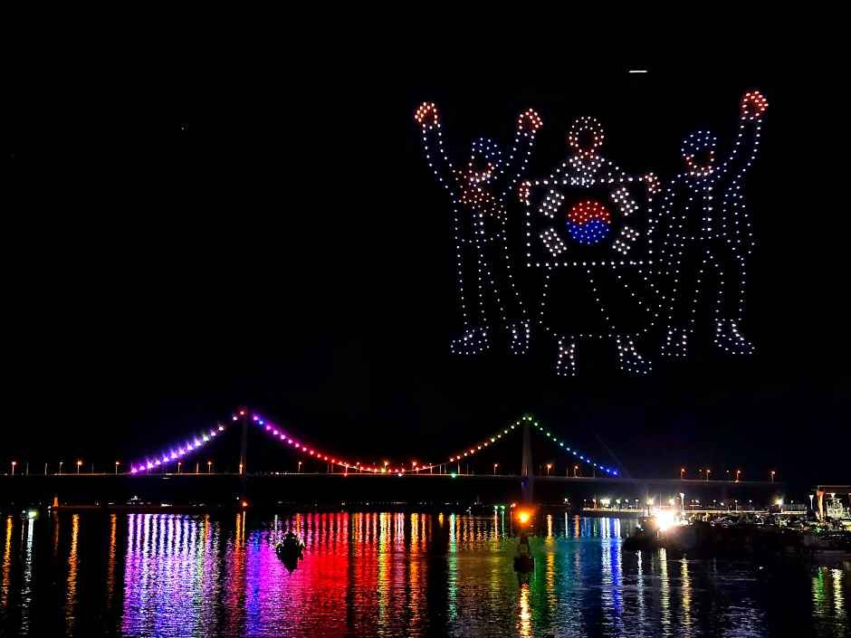 2026 高興鹿洞港ドローンショー 4