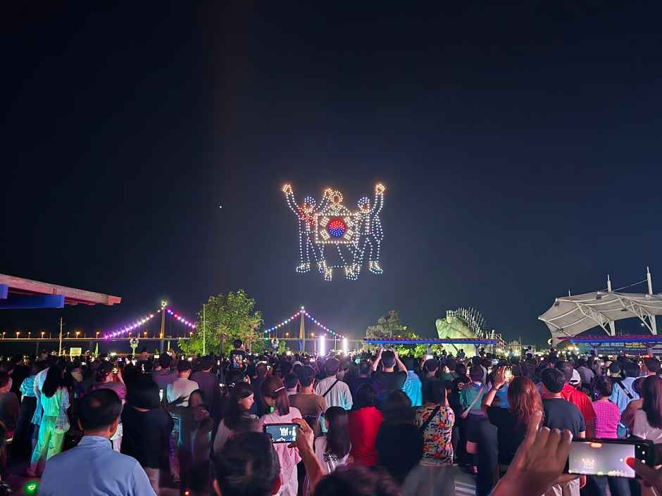 2026 高興鹿洞港ドローンショー 3