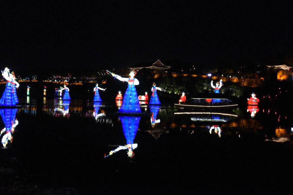 晋州南江流灯节