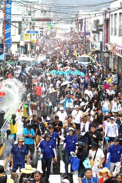 정남진 장흥 물축제 4