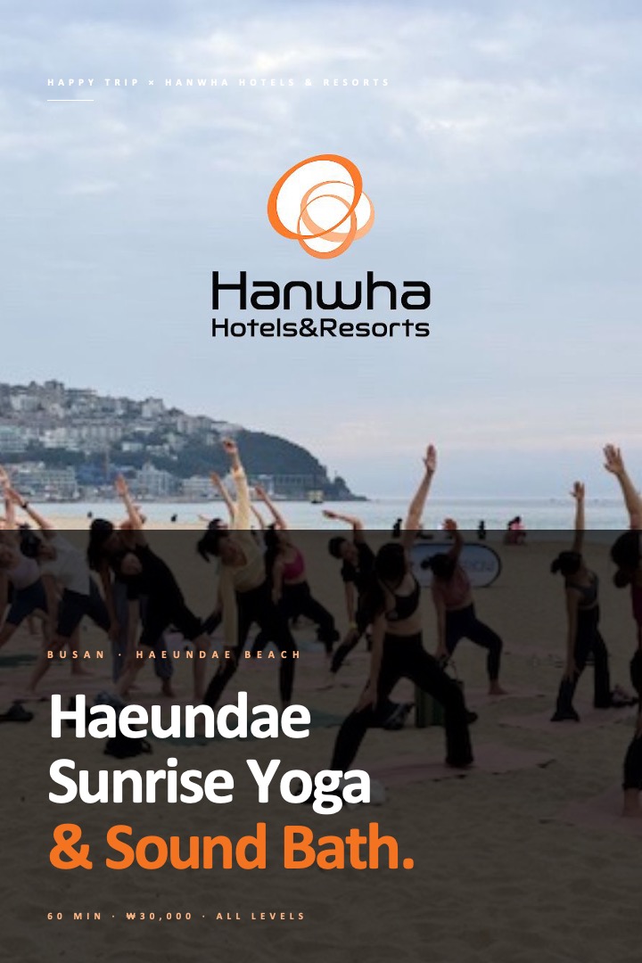 Haeundae Sunrise Yoga & Sound Bath